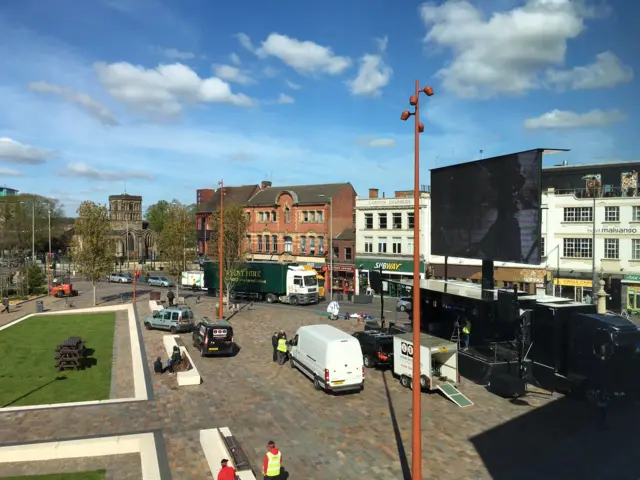 Jubilee Square fan zone