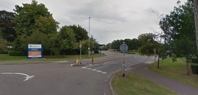 Park Campus entrance, University of Northampton