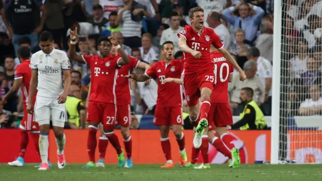 Bayern celebrate