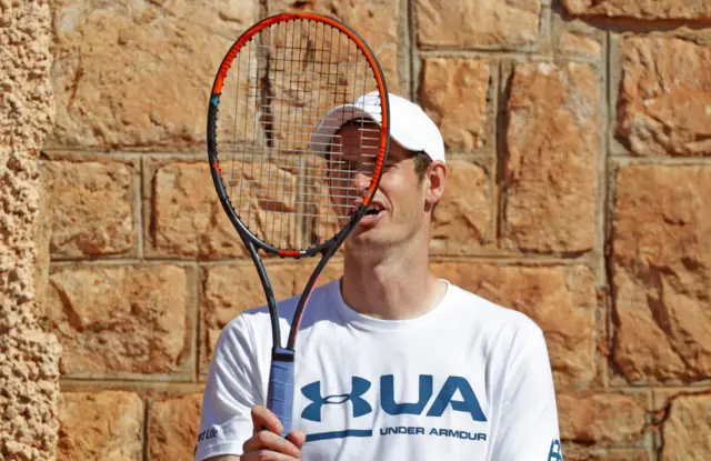 Andy Murray in Monte Carlo