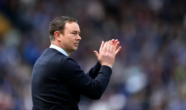 Derek Adams. Pic: PA