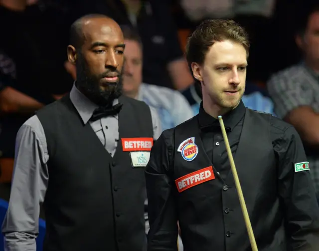 Judd Trump and Rory McLeod