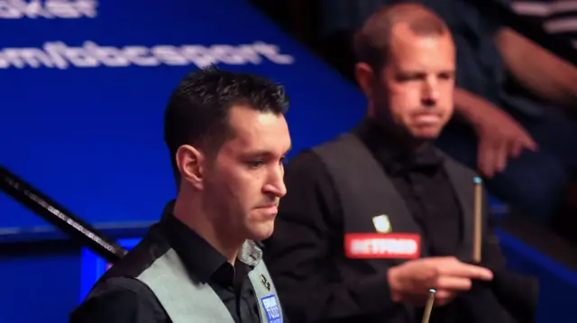 Tom Ford and Barry Hawkins