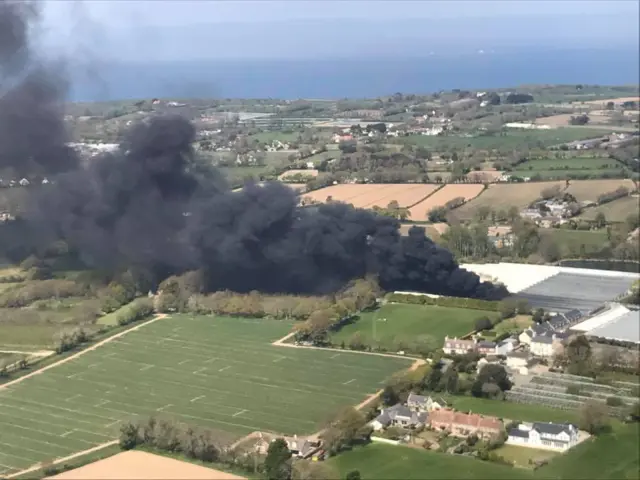 Fire at Tamba Park, Jersey