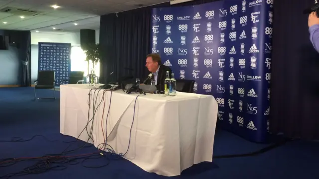 Harry Redknapp press conference