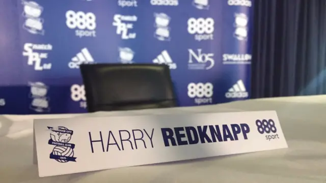 Harry Redknapp sign