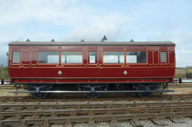 Vintage railway carriage