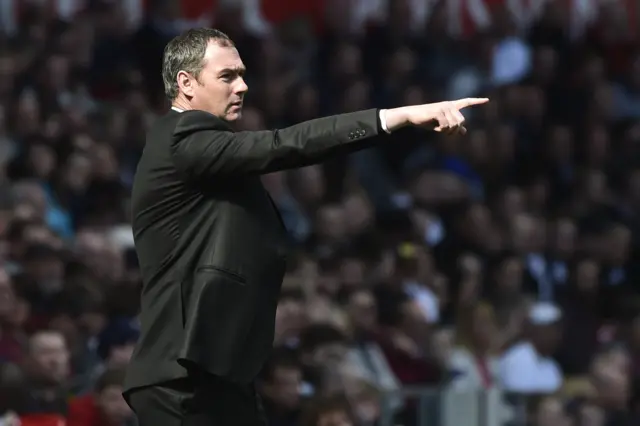 Swansea manager Paul Clement