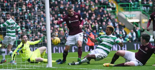 Scott Sinclair scored twice at Celtic Park in a 4-0 win