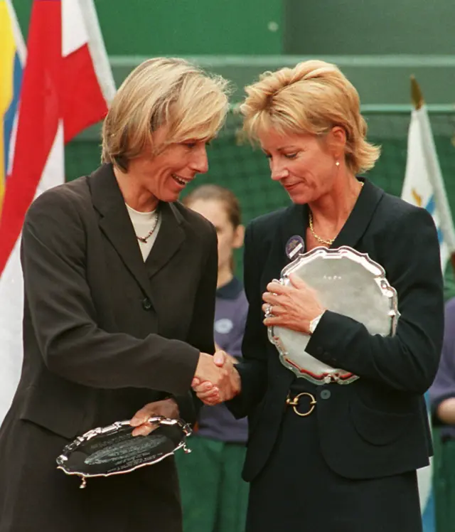 Evert vs Navratilova