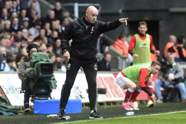 Middlesbrough caretaker manager Steve Agnew