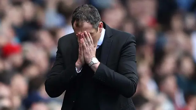 Paul Clement reacts