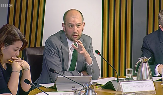 SNP MSP Ben Macpherson