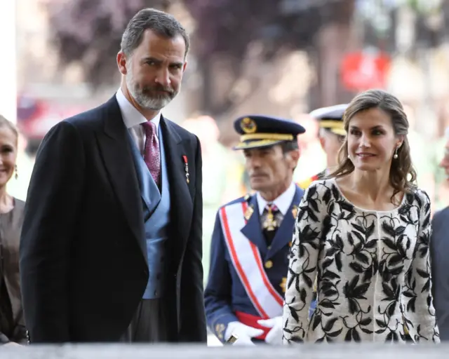 King Felipe VI, Queen Letiza