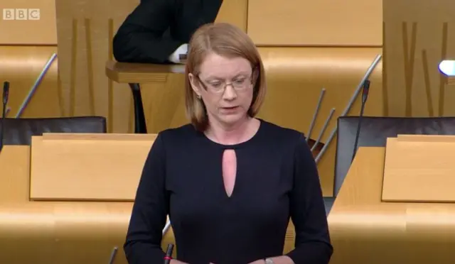 Further Education Minister Shirley-Anne Somerville