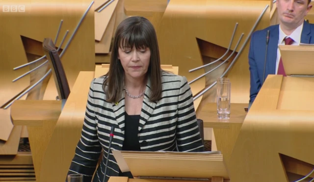 SNP MSP Claire Haughey