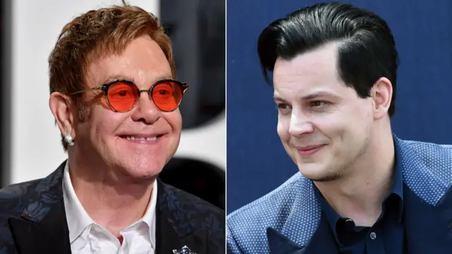 Elton John and Jack White