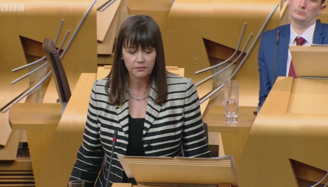 SNP MSP Claire Haughey