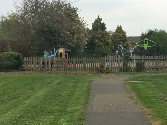 Playground at recreation ground