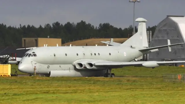 A Nimrod aircraft