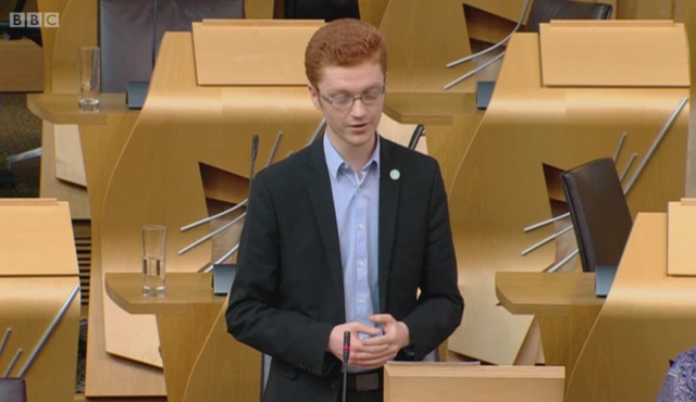 Green MSP Ross Greer