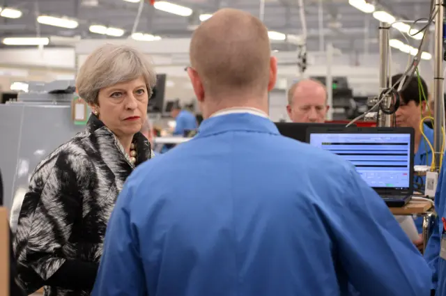 Theresa May in Enfield