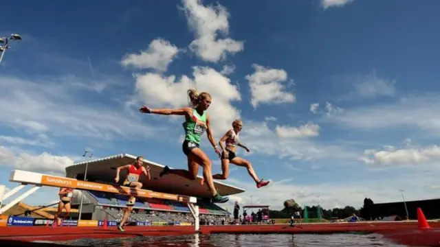 The Alexander Stadium in Perry Barr