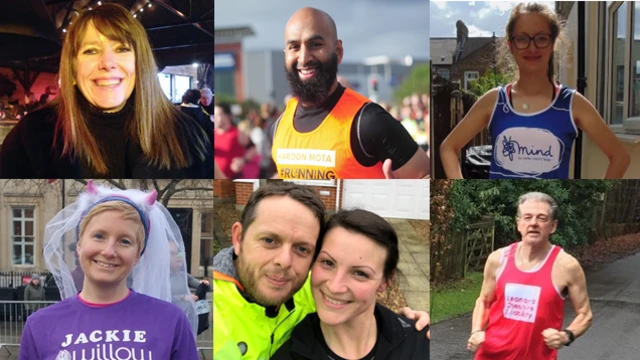 Seven inspiring runners taking part in the London Marathon on Sunday