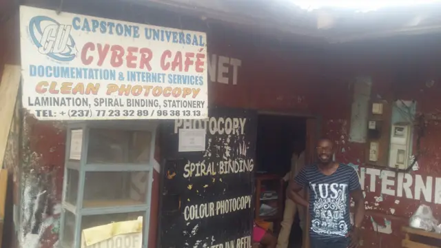 Cyber cafe