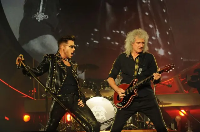 Queen and Adam Lambert