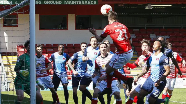 Crewe score against Leyton Orient