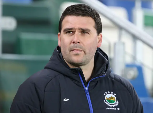 Linfield boss David Healy