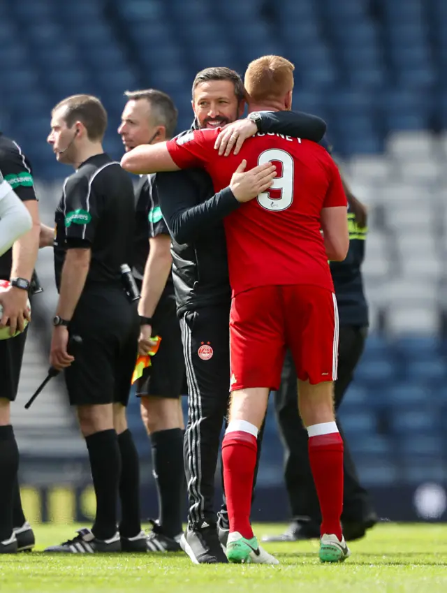 Aberdeen boss Derek McInnes