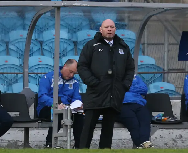 Ballymena United boss David Jeffrey