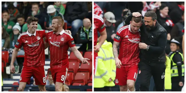 Aberdeen's goalscorers