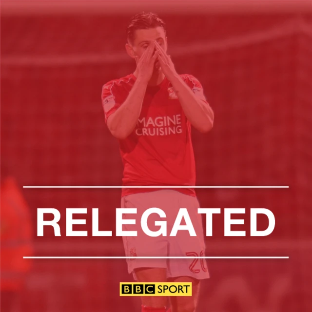 Swindon relegated