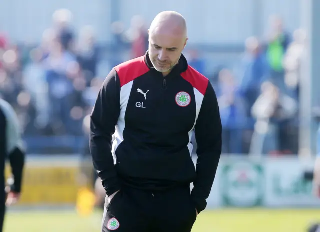 Former Cliftonville manager Gerard Lyttle