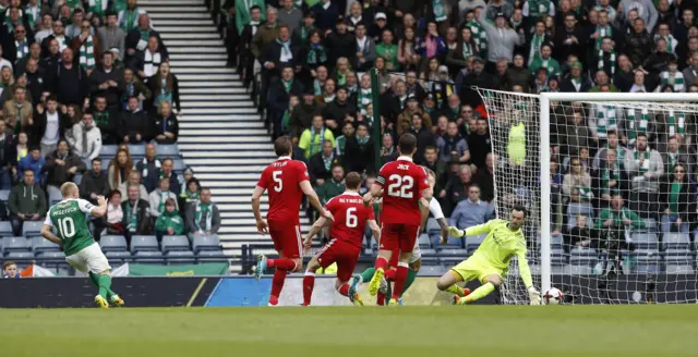 Dylan McGeouch makes it 2-2 at Hampden