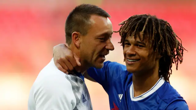 John Terry and Nathan Ake