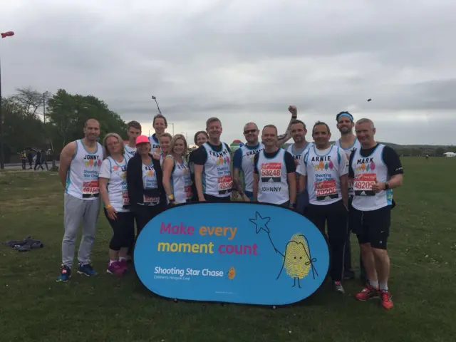 Shooting Star Chase Hospice runners in Blackheath