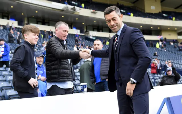 Rangers manager Pedro Caixinha