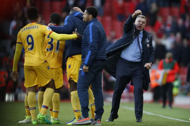 Allardyce celebrates