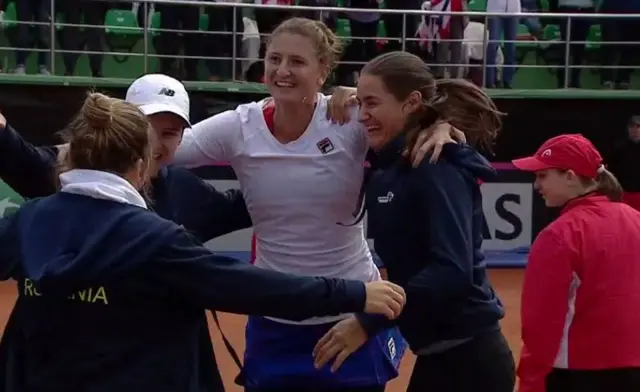 Begu celebrates