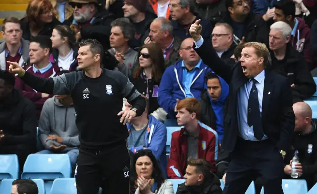 Steve Cotterill and Harry Redknapp