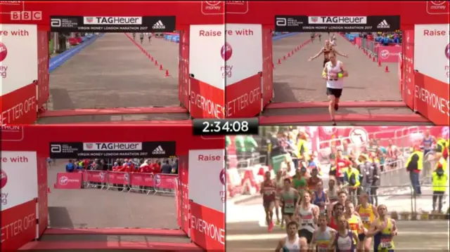 Finishing line cameras