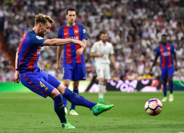 Rakitic scores for Barcelona