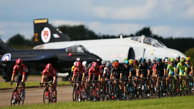 Tour of Britain at Wattisham