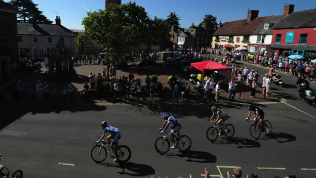 Tour of Britain in Woodbridge