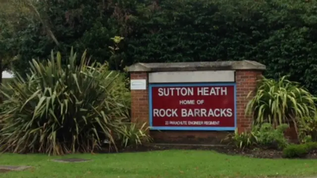 Entrance to Rock Barracks