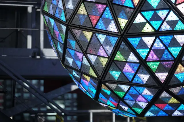 Philips lights the Waterford crystal ball for New York's new year's eve celebrations in Times Square